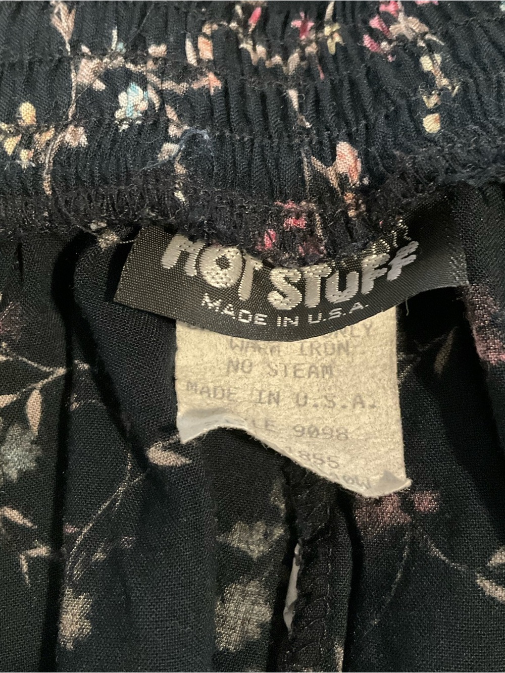 Vintage hot Stuff Floral Maxi Skirt - Picture 7 of 7